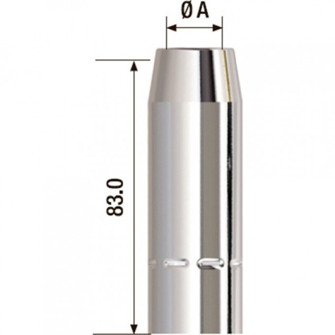 Газовое сопло FUBAG FB 400 FB400.N.24.0 Газовое сопло FUBAG FB 400 FB400.N.24.0