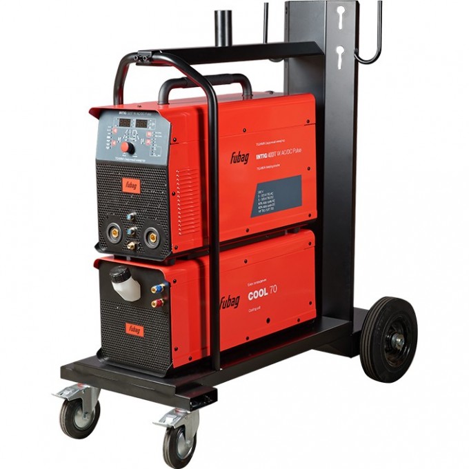 Инвертор сварочный FUBAG INTIG 400 T W AC/DC PULSE (31456) + горелка FB TIG 18 5P 4m (38463) + Блок жидкостного охлаждения Cool 70__для арт. 31406_31443_31453_31455_31456_31457_31454 (31409) + тележка (31410) 31456.1 Инвертор сварочный FUBAG INTIG 400 T W AC/DC PULSE (31456) + горелка FB TIG 18 5P 4m (38463) + Блок жидкостного охлаждения Cool 70__для арт. 31406_31443_31453_31455_31456_31457_31454 (31409) + тележка (31410) 31456.1