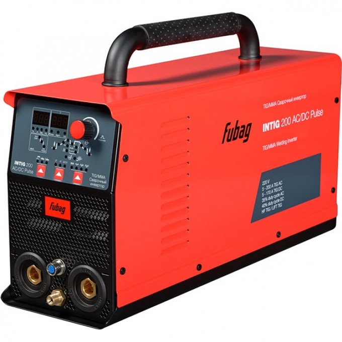 Инвертор сварочный FUBAG INTIG 200 AC/DC PULSEE_НАКС (31412.Н) + Горелка FB TIG 26 5P 4m 31412.1_H Инвертор сварочный FUBAG INTIG 200 AC/DC PULSEE_НАКС (31412.Н) + Горелка FB TIG 26 5P 4m 31412.1_H