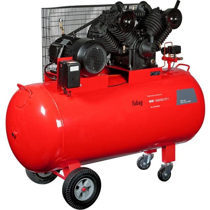 Компрессор FUBAG DCF-1300/500 CT11 двухступенчатый (1300л/мин_500л_10бар_7.5кВт_380В) 29 838 342 Компрессор FUBAG DCF-1300/500 CT11 двухступенчатый (1300л/мин_500л_10бар_7.5кВт_380В) 29 838 342