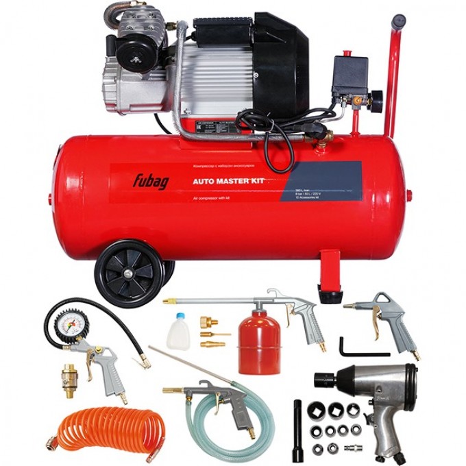 Компрессорный набор FUBAG AUTO MASTER KIT + 10 предметов 45681953 Компрессорный набор FUBAG AUTO MASTER KIT + 10 предметов 45681953
