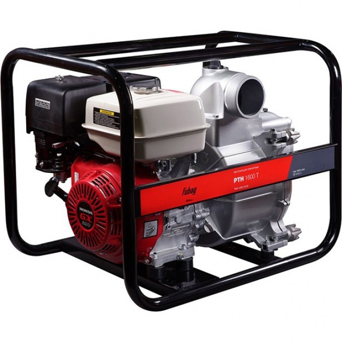 Мотопомпа FUBAG для сильнозагрязненной воды PTH 1600Т (двиг.Honda_1600 л/мин_30м) 568711 Мотопомпа FUBAG для сильнозагрязненной воды PTH 1600Т (двиг.Honda_1600 л/мин_30м) 568711
