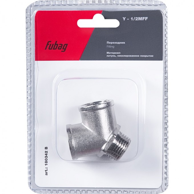Переходник FUBAG Y - 1/2"MFF_блистер 1 шт 180342B Переходник FUBAG Y - 1/2"MFF_блистер 1 шт 180342B