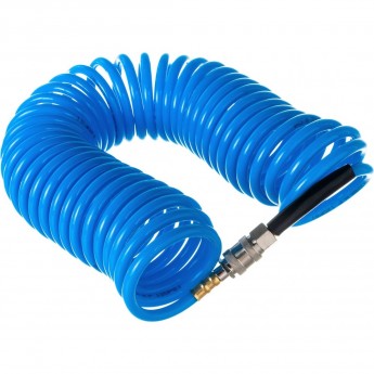Шланг спиральный с фитингами рапид FUBAG (5 м; 6x10 мм) Шланг спиральный с фитингами рапид FUBAG (5 м; 6x10 мм)