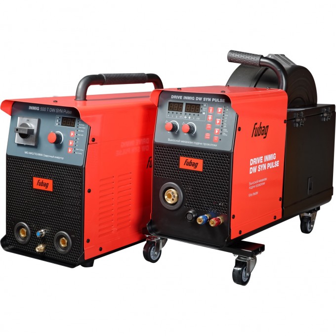 Сварочный полуавтомат инвертор FUBAG INMIG 500T DW SYN PULSE + Подающий механизмDRIVE INMIG DW SYN PULSE + горелка FB 400 3m + Шланг пакет 5 м 31443.2 Сварочный полуавтомат инвертор FUBAG INMIG 500T DW SYN PULSE + Подающий механизмDRIVE INMIG DW SYN PULSE + горелка FB 400 3m + Шланг пакет 5 м 31443.2