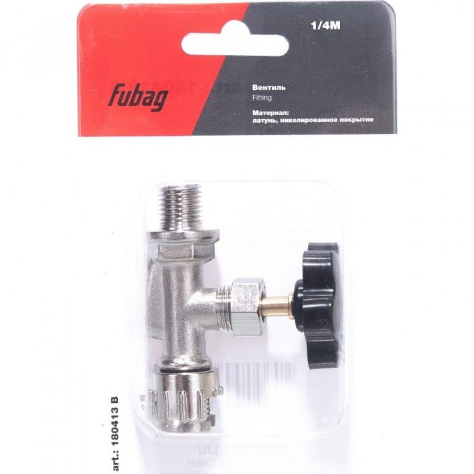 Вентиль FUBAG 1/4"М_блистер 1 шт. 180413B Вентиль FUBAG 1/4"М_блистер 1 шт. 180413B