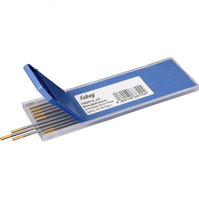 Вольфрамовые электроды FUBAG D2.4x175мм (gold)_WL15 (10 шт.) FB0014_24